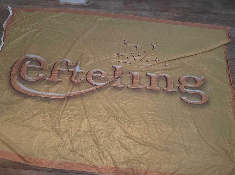 Efteling vlag uniek, Ophalen of Verzenden, Gebruikt, Overige typen