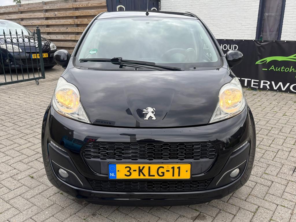 Peugeot 107 1.0 Black & Silver | 5drs | onderhoud historie a, Auto's, Peugeot, Voorwielaandrijving, Euro 5, Gebruikt, 4 stoelen