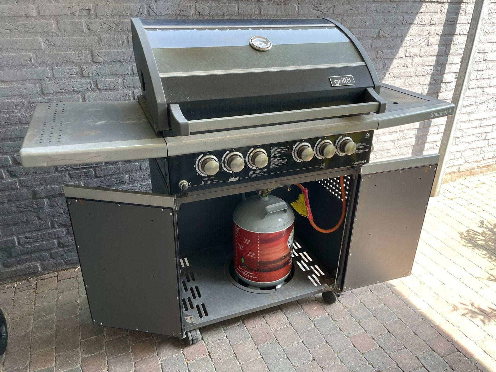Barbeque BBQ Grilld, Ophalen, Gebruikt