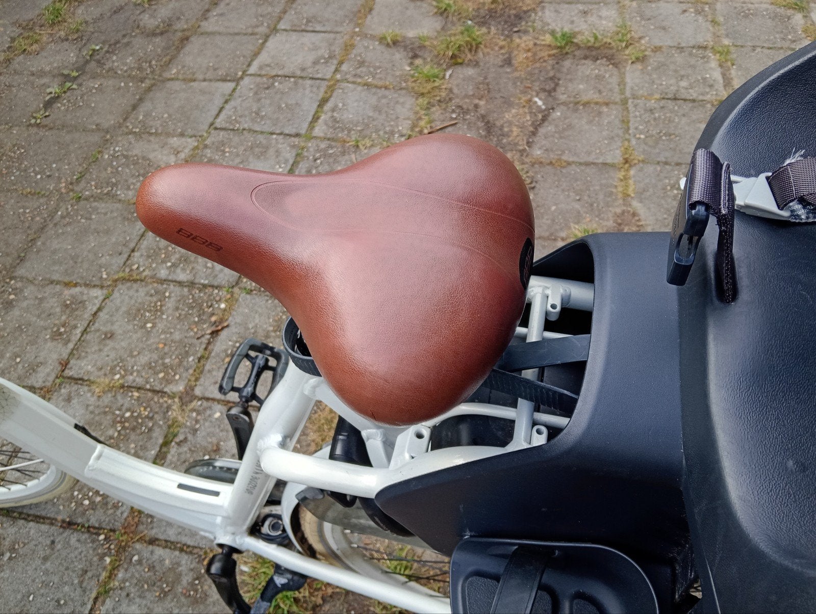Sparta Amazone 4 Life elektrische fiets met kinderzitje, Sparta, (Extra) lage instap, Ophalen of Verzenden, Schijfrem