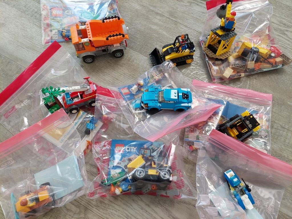Partij lego city diverse sets, Ophalen of Verzenden, Gebruikt, Complete set, Lego