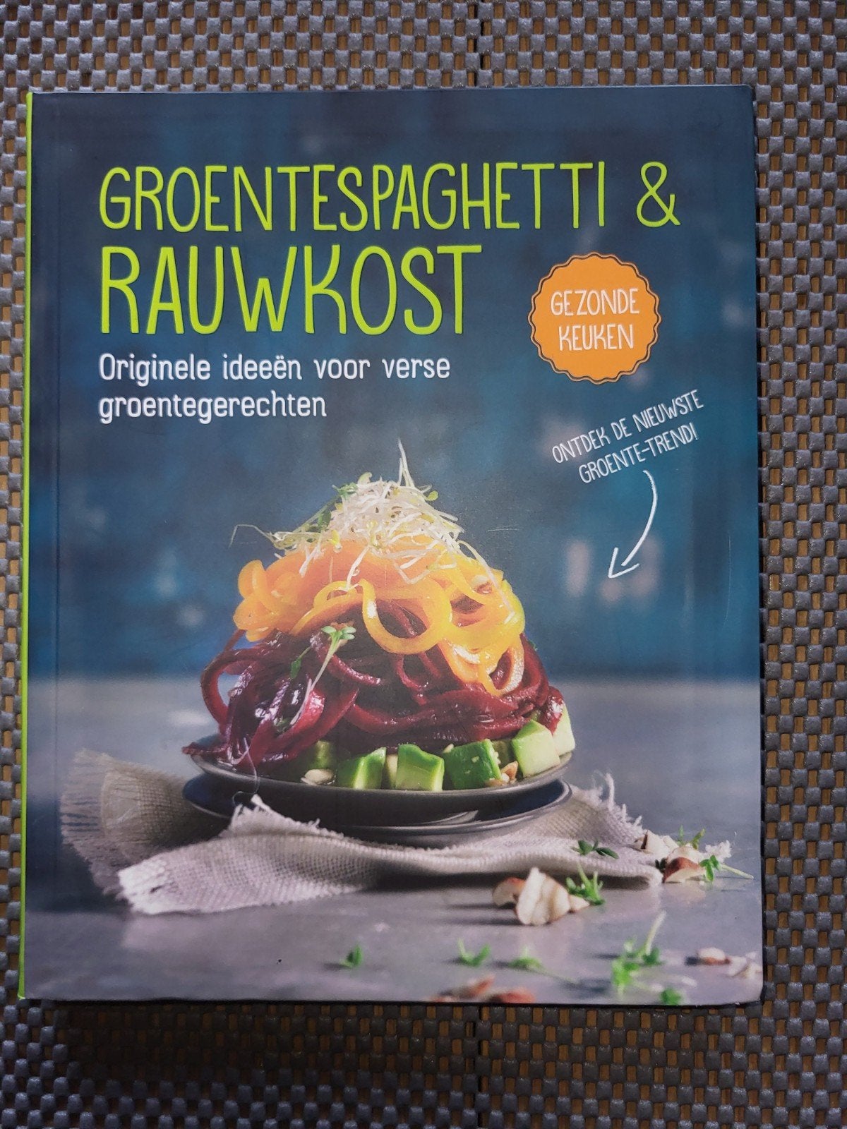 Groentespaghetti & rauwkost,  gezonde keuken, Boeken, Ophalen of Verzenden, Zo goed als nieuw