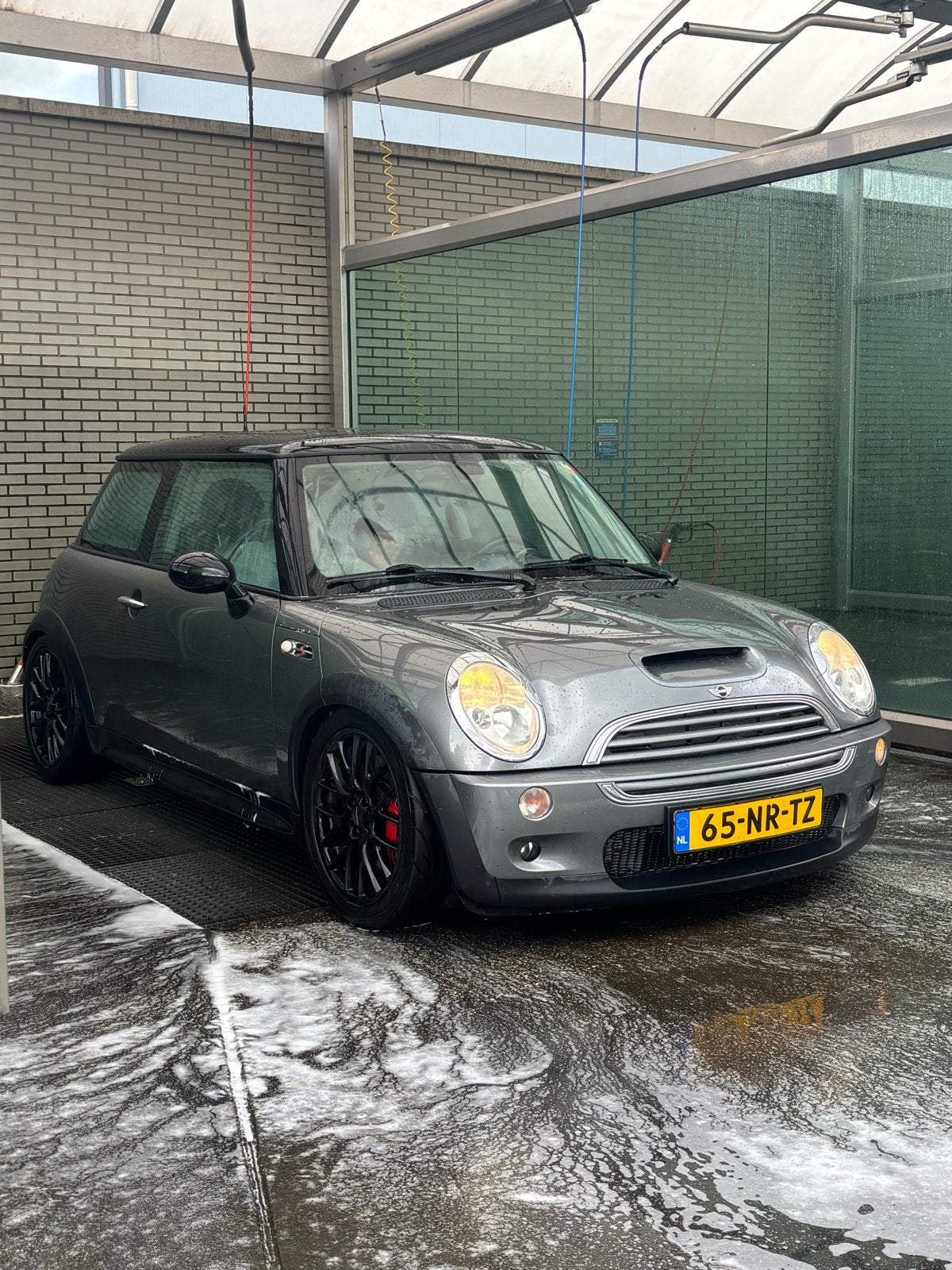 Mini 1.6 16V Cooper S 2003 Grijs, Voorwielaandrijving, 4 cilinders, 4 stoelen, 163 pk