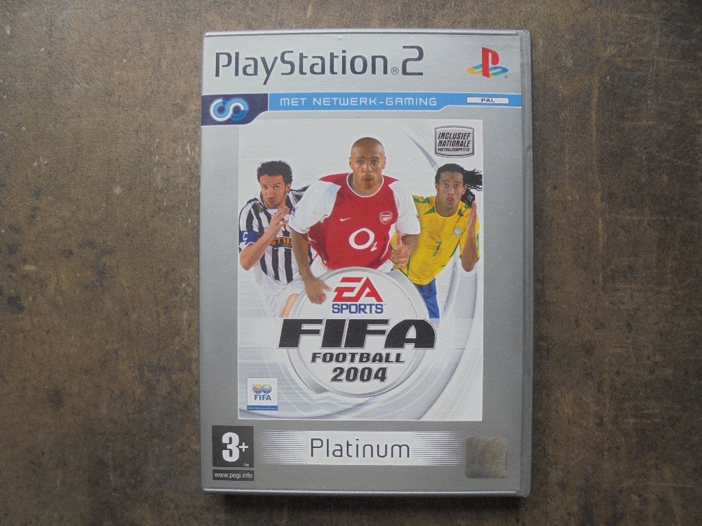 FIFA Football 2004 voor PS2 (zie foto's), Gebruikt, Ophalen of Verzenden, Sport, 3 spelers of meer