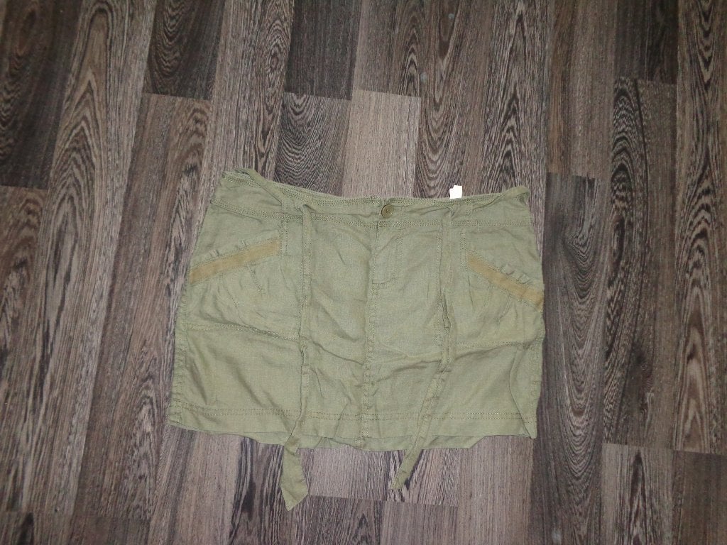 Kaki minirokje van yes or no ( maat l ), Kleding | Dames, Maat 42/44 (L), Ophalen of Verzenden, Gedragen, Boven de knie