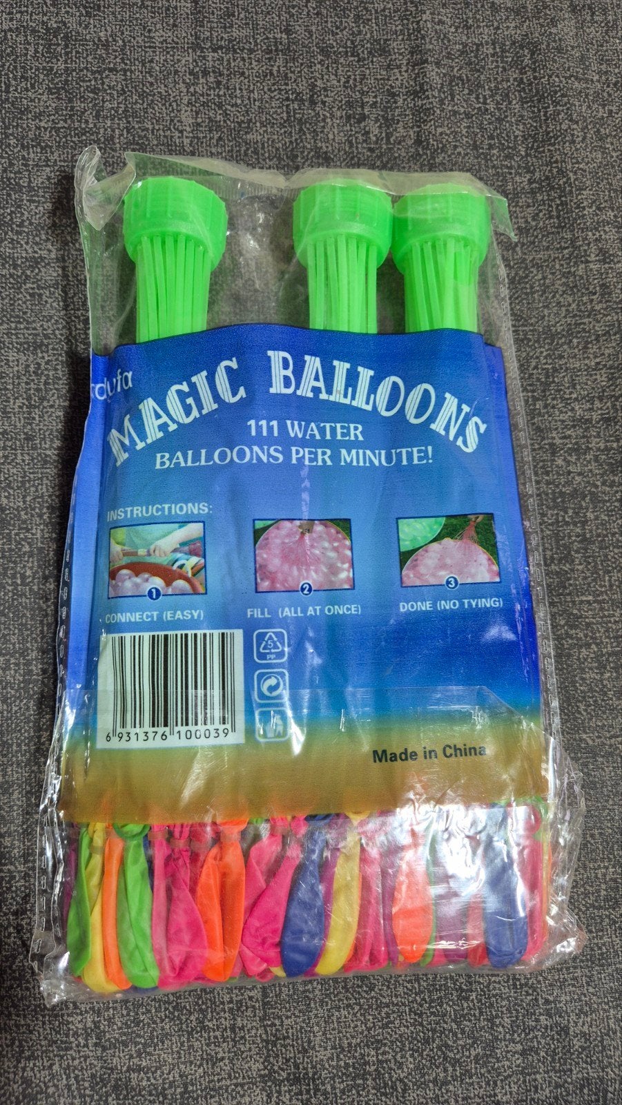 Nieuwe set magische waterballonnen. Makkelijk te vulenle, Ophalen of Verzenden, Nieuw, Jongen of Meisje