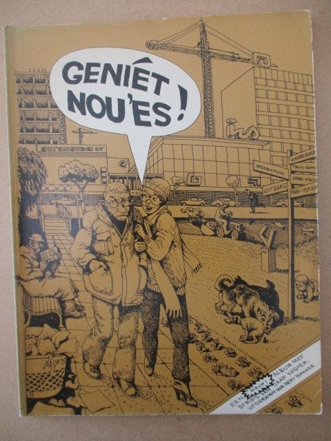 ad000588 jaap vegter - geniet nou es, Eén stripboek, Ophalen, Gelezen