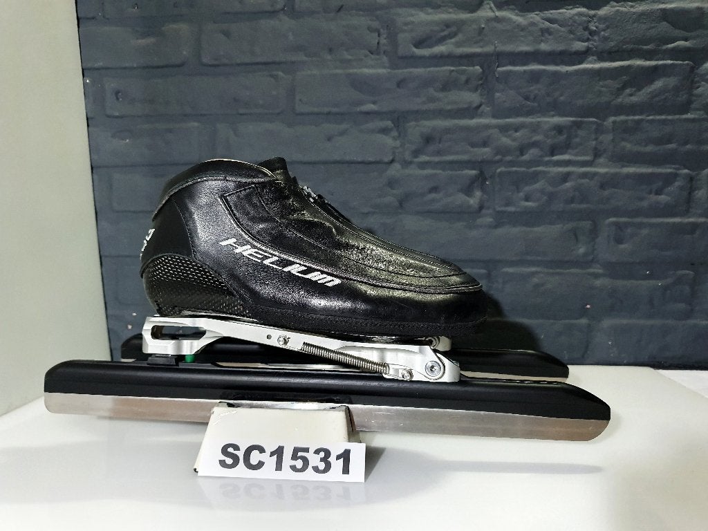 Evo Helium Chrome Klapschaatsen Klap Schaatsen Maat 36, Overige merken, Klapschaats, Verzenden, Zo goed als nieuw