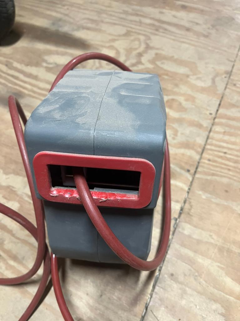 Luchthaspel HBM 12 meter, Ophalen, Zo goed als nieuw, Zwart