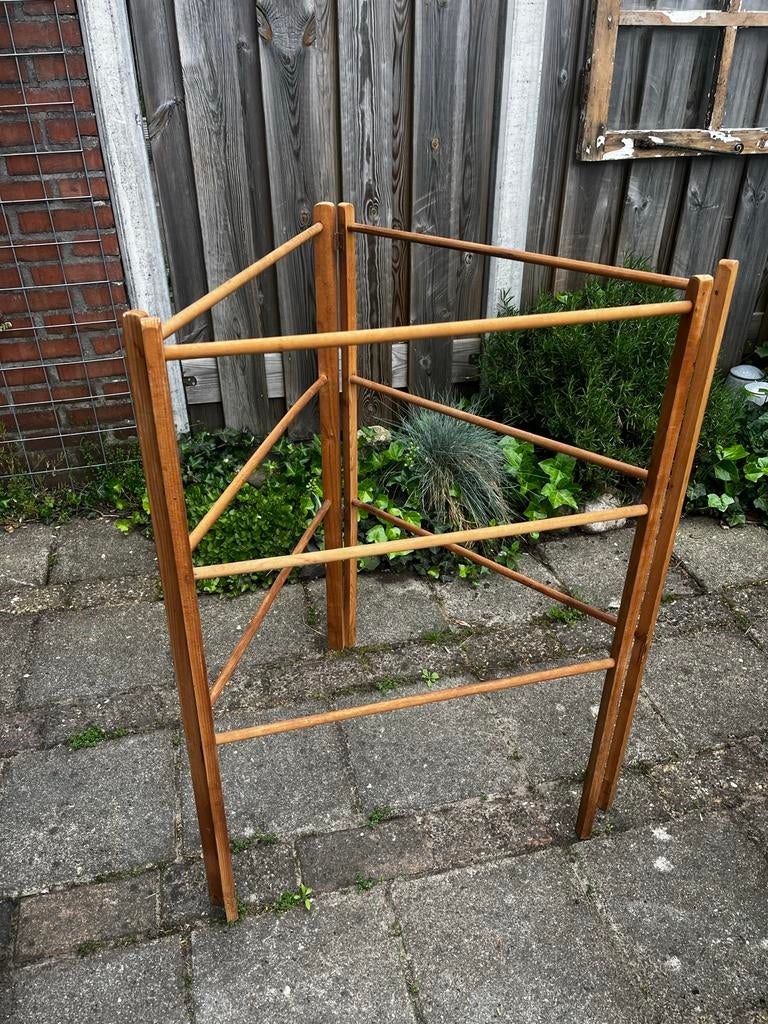 Antiek houten droogrek - Vintage wasrek, Ophalen