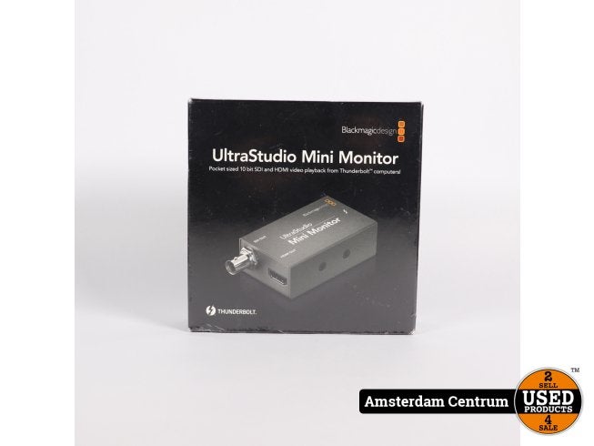 Blackmagic Design UltraStudio Mini Monitor - Nieuw in seal, Black Magic Design, Nieuw, Info-europe@blackmagicdesign.com, Rijnlanderweg 766 D, Hoofddorp, 2132NM, The Netherlands