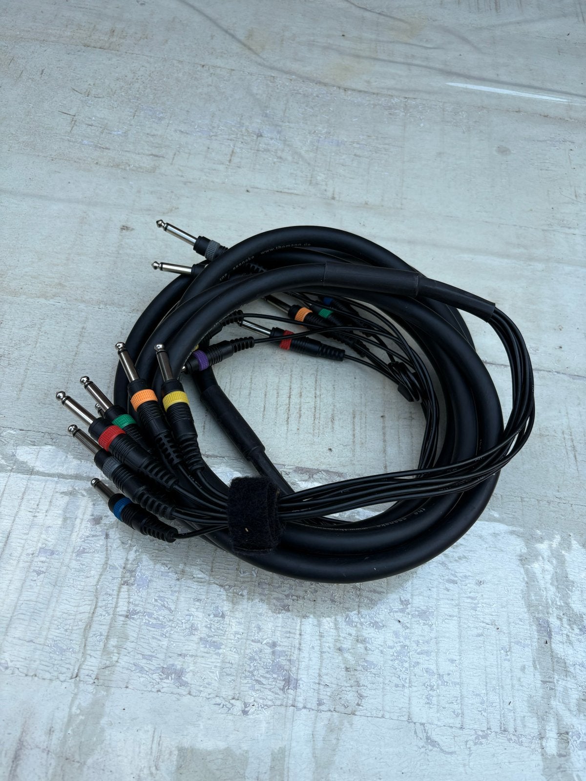 The Sssnake Thomann.de Multikabel - 8x Jack 6.3mm, Muziek en Instrumenten, Kabels en Stekkers, Ophalen of Verzenden, Gebruikt