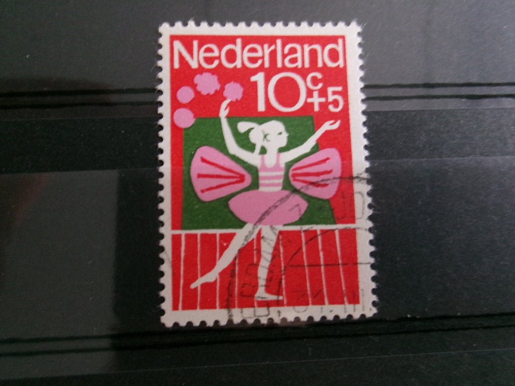 1964 - kinderzegel 10 + 5 ct (990d), Verzenden, Gestempeld