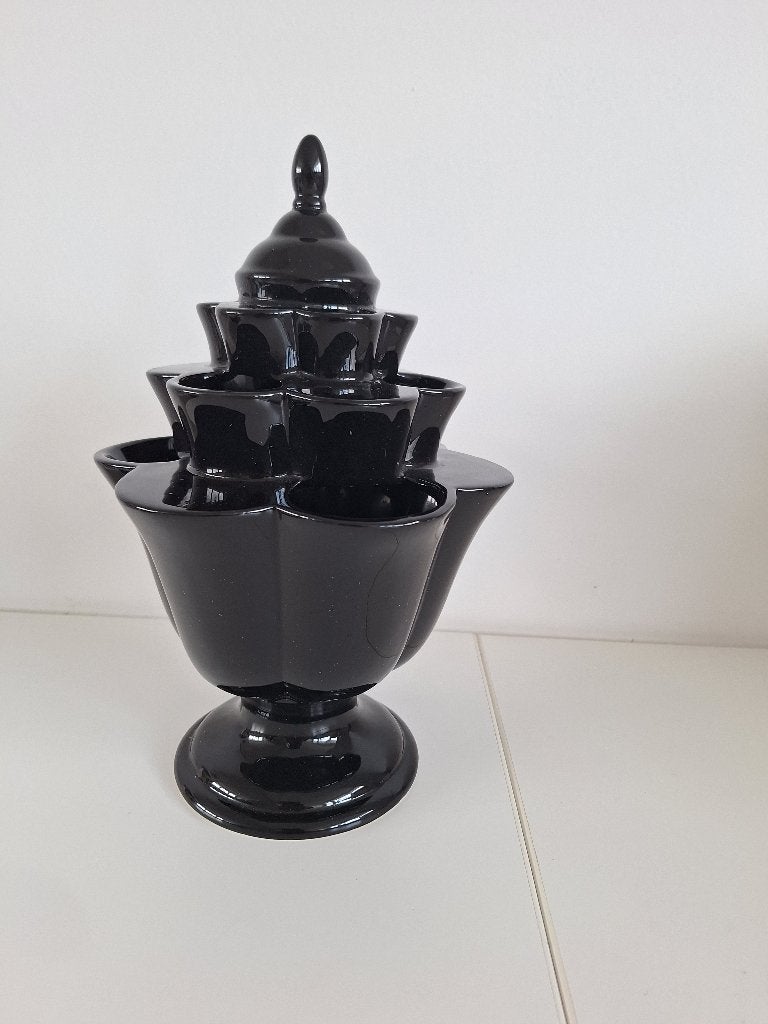 Te koop Riverdale vaas(tulppenvaas), Huis en Inrichting, Ophalen, Riverdale, Zwart, Overige typen