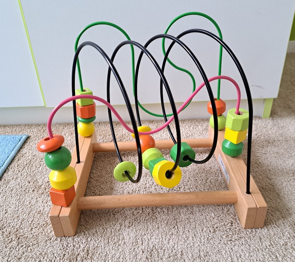 Houten kralen frame, Kinderen en Baby's, Ophalen, Zo goed als nieuw, Overige typen