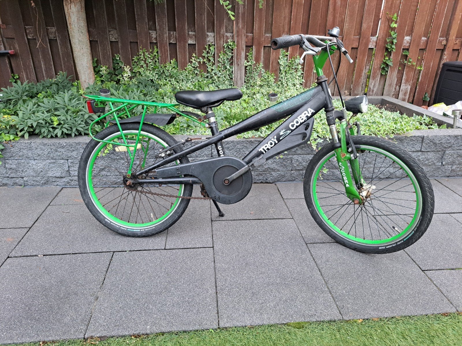 20 inch Troy Cobra kinderfiets - Gebruikt, met nieuwe banden, Fietsen en Brommers, Ophalen, Gebruikt, 20 inch of meer, Troy Cobra