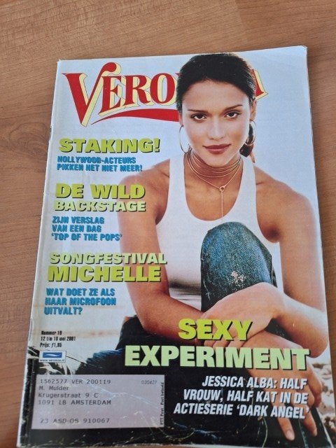 Veronica Jessica Alba Limp Bizkit Slipknot Bowlen Megadeth, Verzenden, Gelezen, Muziek, Film of Tv