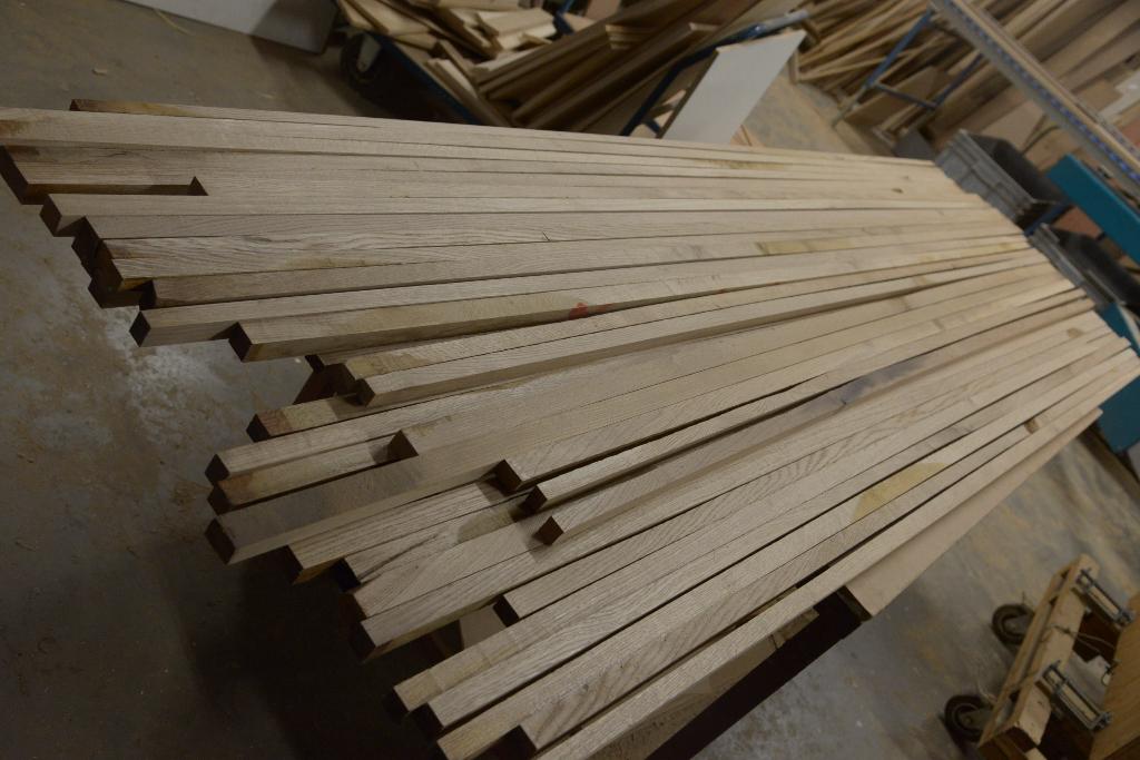 eiken latten, Doe-het-zelf en Verbouw, Hout en Planken, Ophalen, 25 tot 50 mm, Eiken, Nieuw