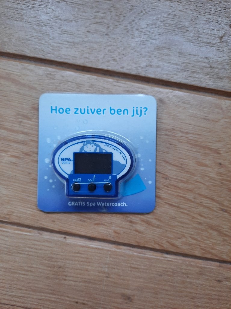 Spa watercoach - nieuw - water drink meter, Ophalen of Verzenden, Nieuw