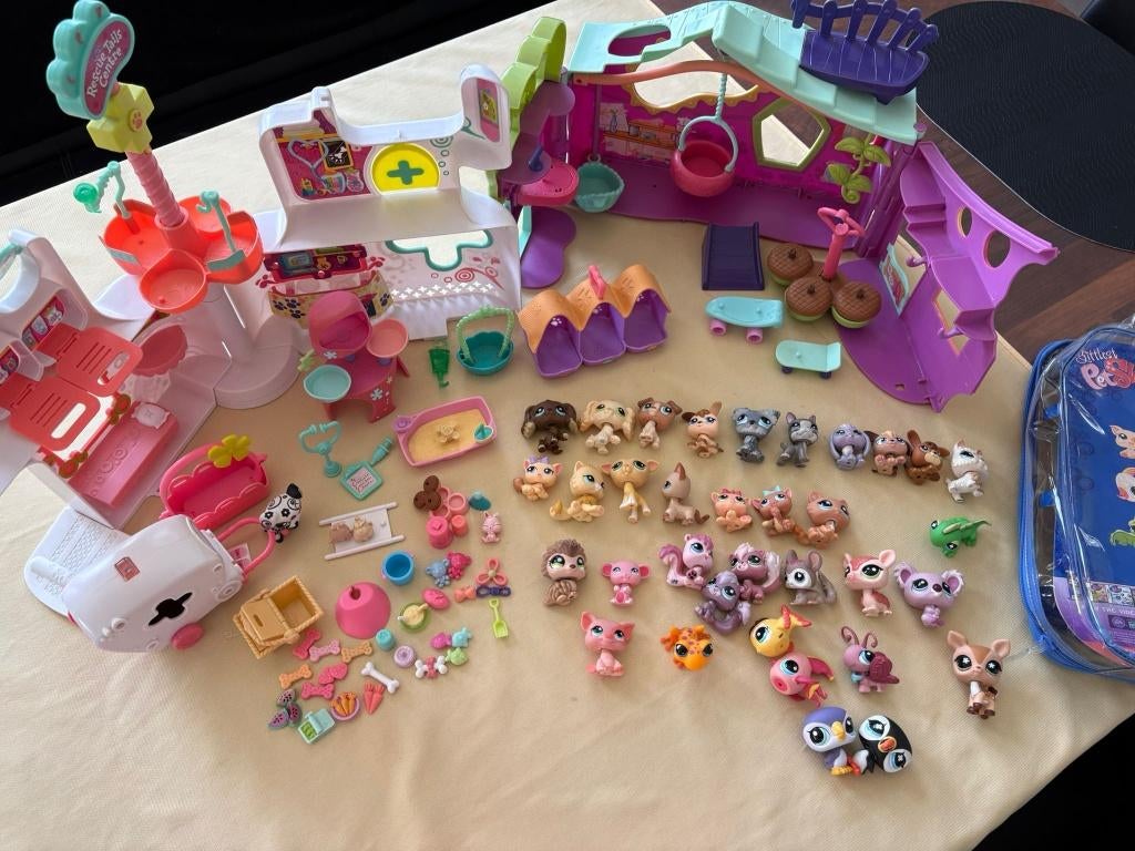 Prachtige verzameling Littlest Pet Shop (LPS), Ophalen of Verzenden, Zo goed als nieuw