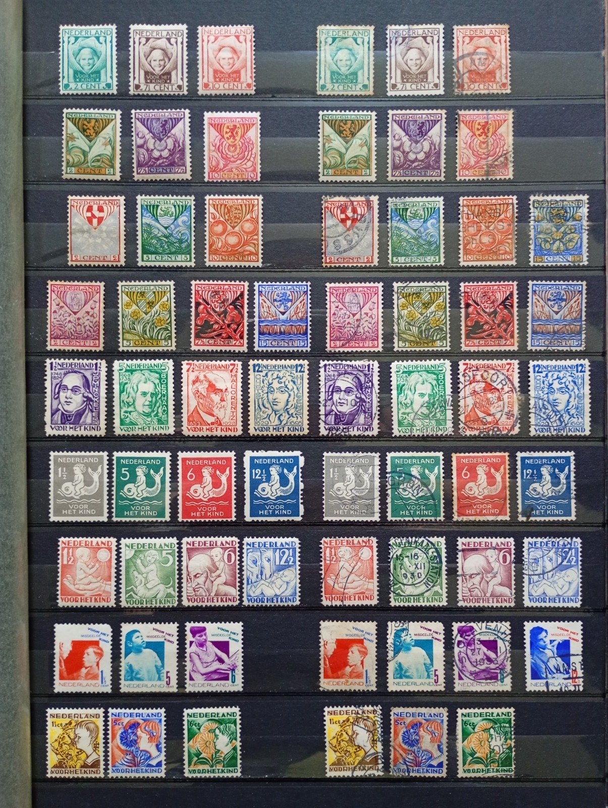 Grote collectie Nederlandse kinderpostzegels 1924 t/m 2000, Postzegels en Munten, Ophalen of Verzenden, T/m 1940, Postfris