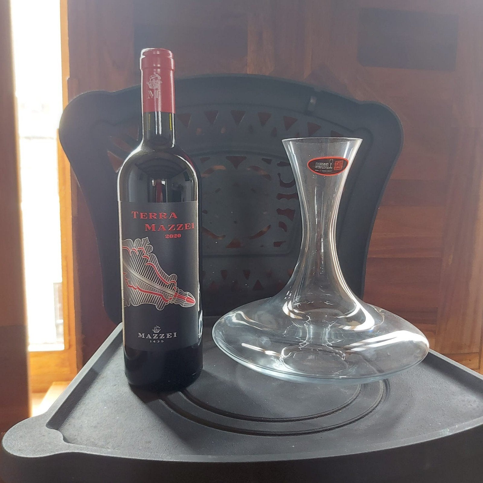 Riedel Decanter - Gloednieuw in doos, Ophalen of Verzenden, Nieuw, Glas, Overige merken