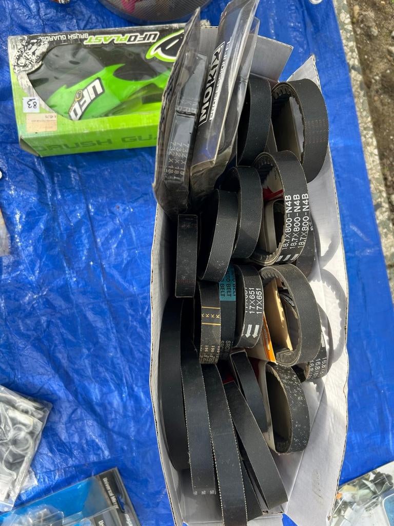 Grote partij scooter- en motoronderdelen en accessoires, Ophalen of Verzenden, Nieuw, Overige typen, Overige merken