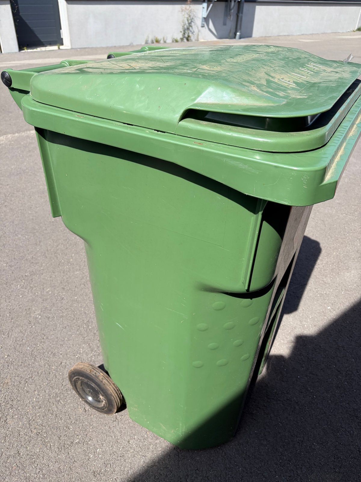Grote groene Otto afvalcontainer met wielen, 40 liter of meer, Ophalen of Verzenden, Nieuw, Kunststof