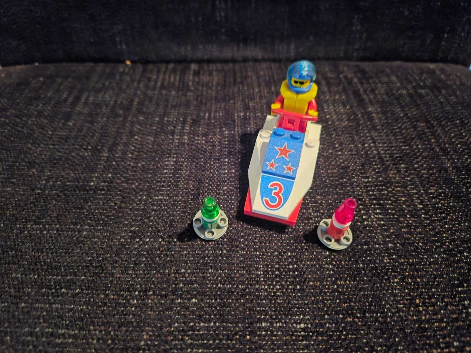 LEGO 6517 Water Jet Racer (1996) Compleet met Instructie, Gebruikt, Overige thema's, Lego, Compleet