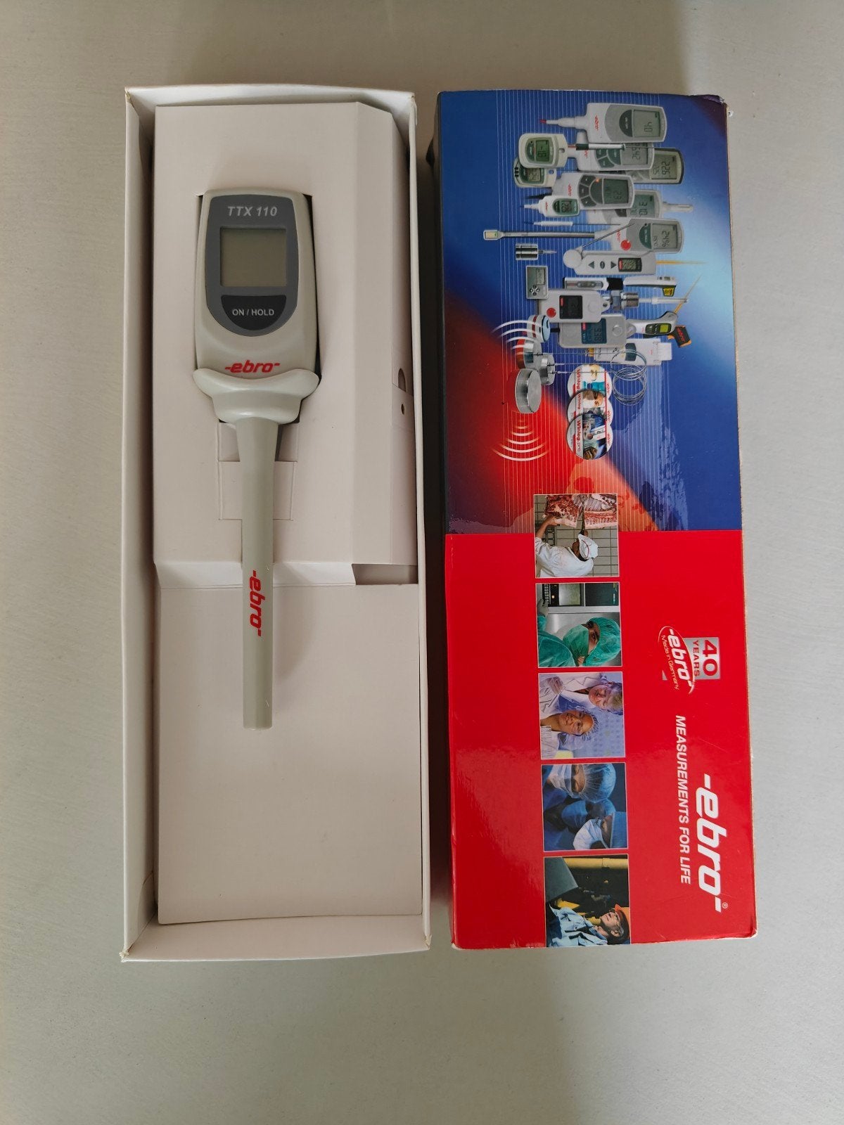 Professionele Ebro TTX 110 - digitale thermometer -50C t/m, Ophalen of Verzenden, Zo goed als nieuw, Overige merken