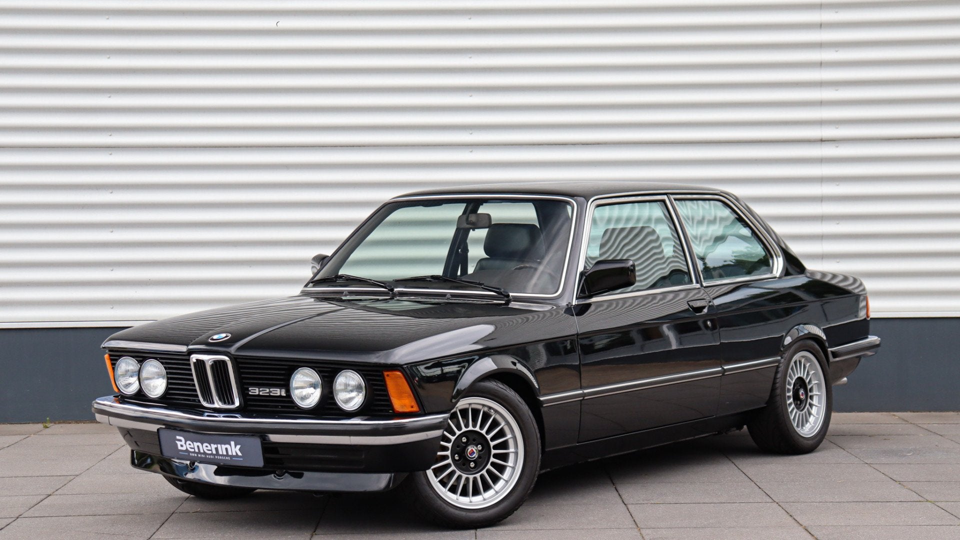 BMW 3-serie 323i (bj 1981), 145 pk, Zwart, Zwart, Leder