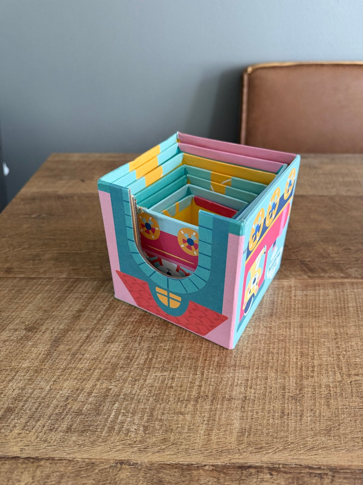 Stapelblokken / Nesting blokken - Huisjes en Dieren, Ophalen of Verzenden, Zo goed als nieuw