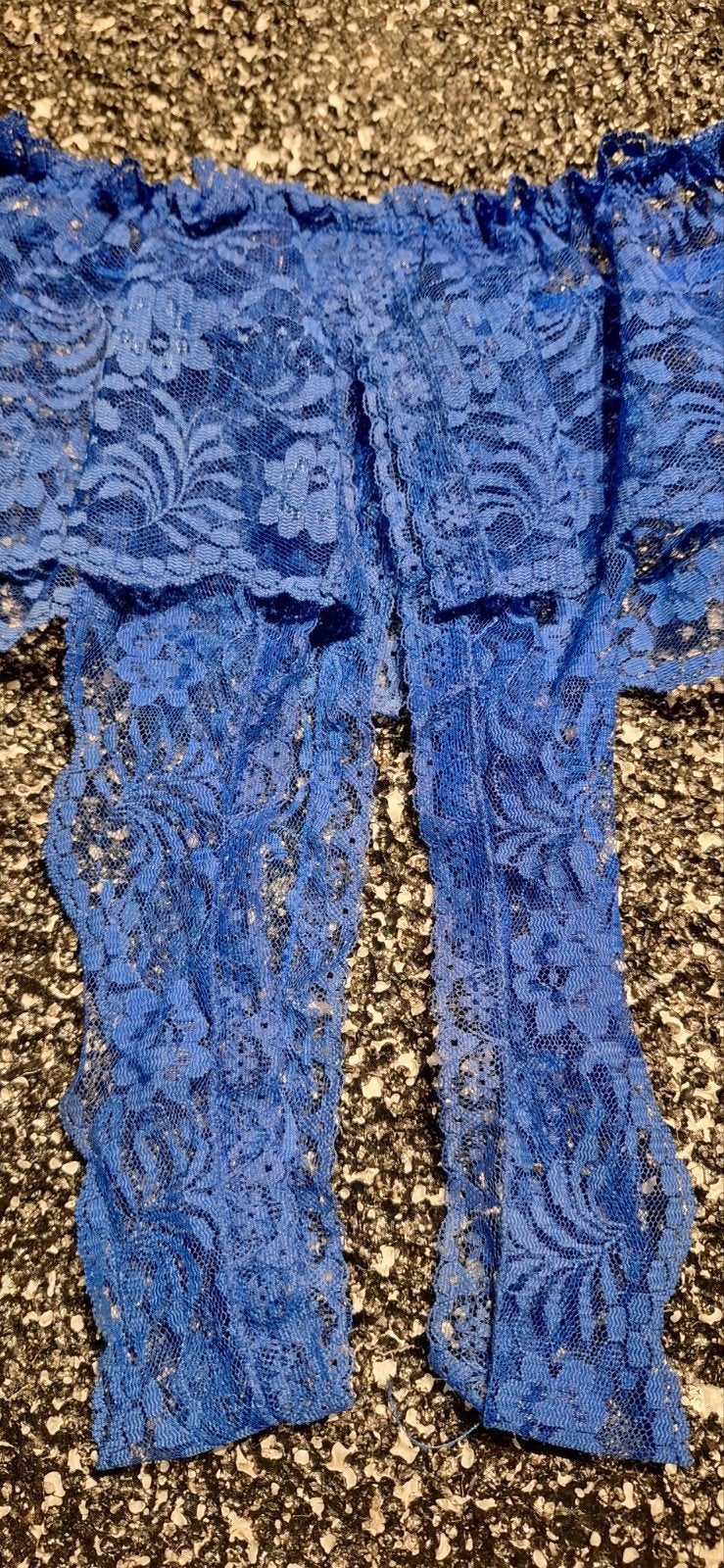 Sexy cobalt-blauwe 'open kruis-slip' maat 38-40 (M-L), Kleding | Dames, Ordiance, Verzenden, Blauw, Slip