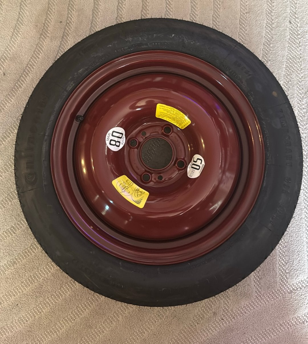 Peugeot 207(CC+sw) thuiskomer 125/80 R15 Continental, Ophalen of Verzenden, Nieuw