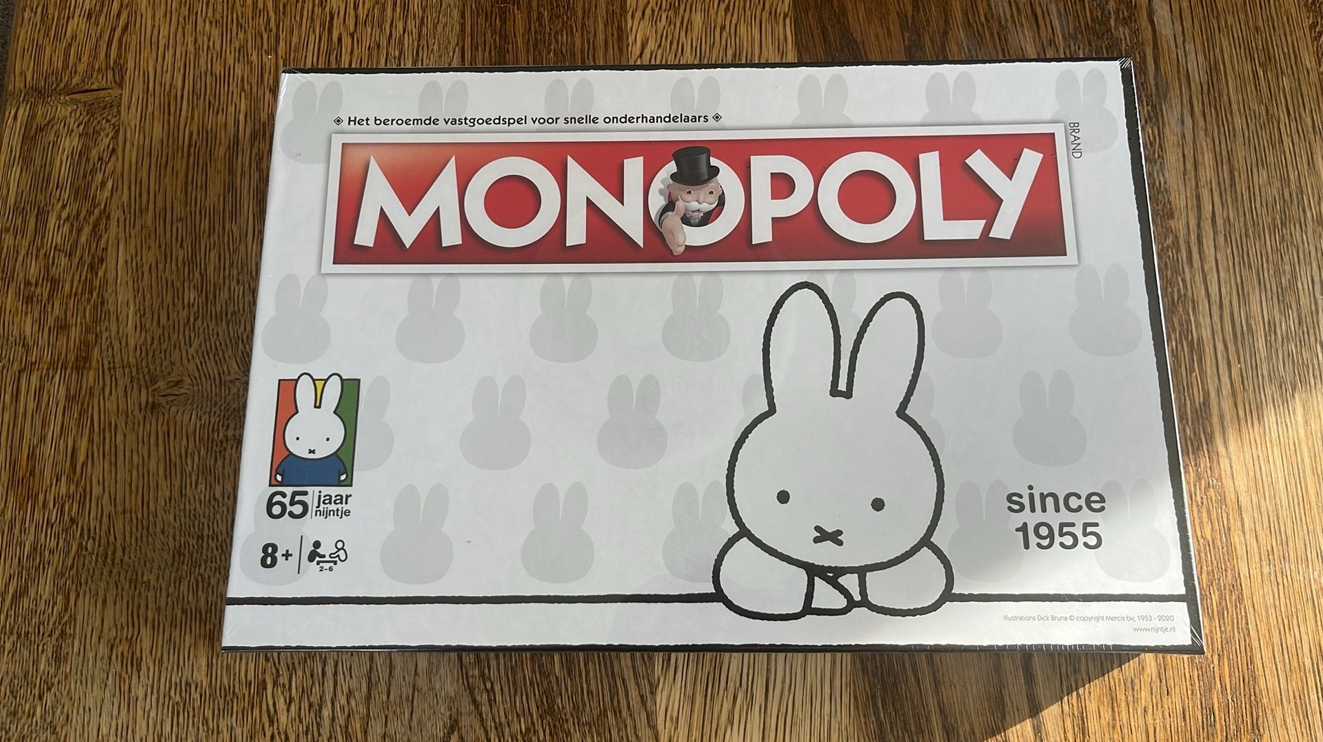 Nijntje monopoly jubileum editie NIEUW, Ophalen of Verzenden, Nieuw
