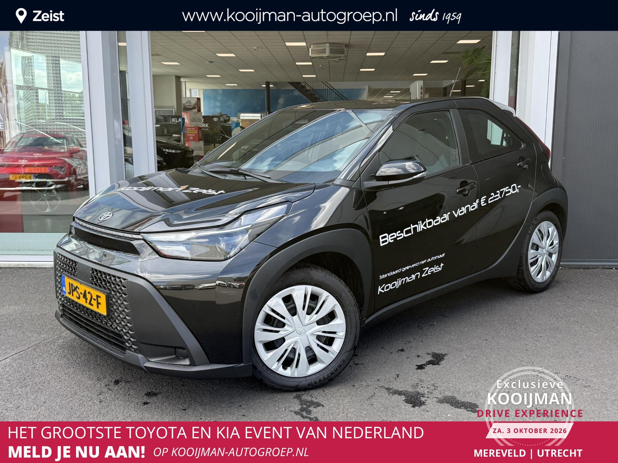 Toyota Aygo X Hybrid 115 play Hybride | Automaat | Airco | P, Stof, Gebruikt, Euro 6, 4 stoelen