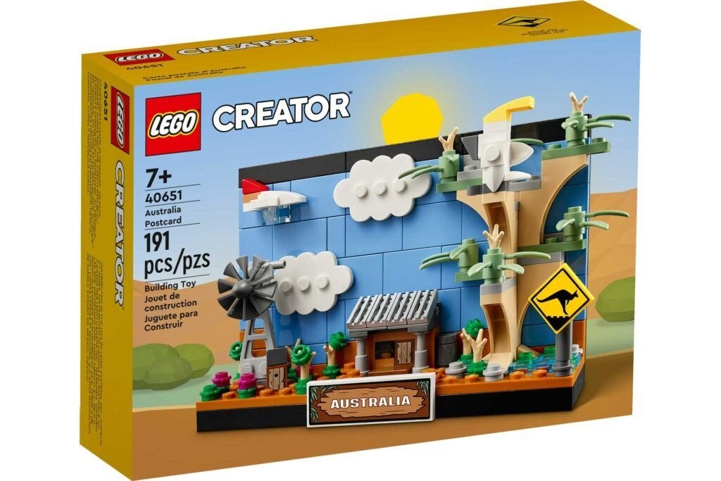 Lego Creator 40651 Ansichtkaart van Australië NIEUW, Lego, Ideas@support.lego.com, Lego, Nieuw