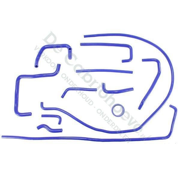 MX5 Set vacuümslangen silicone 1.6l en 1.8l blauw, De Cabriohoeve VOF, Nieuw, Info@cabriohoeve.nl, Julianalaan 9, 9462PG Gasselte, Nederland
