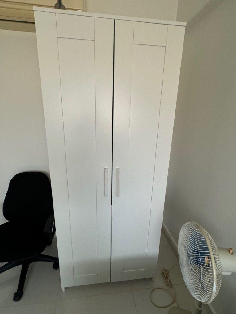 3x Brimnes kledingkast 2 doors wardrobe Ikea wit, Ophalen, 100 tot 150 cm, Zo goed als nieuw, 150 tot 200 cm