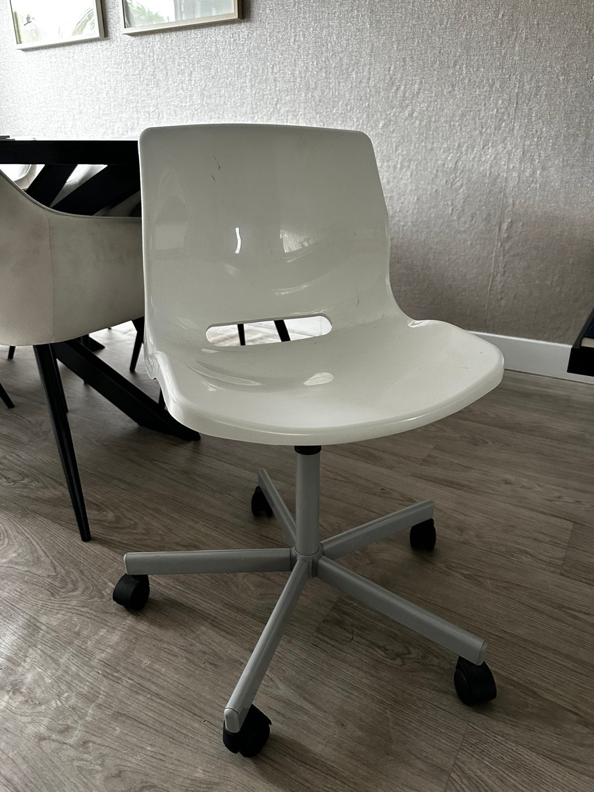Bureaustoel Snille IKEA, Ophalen, Gebruikt, Wit, Bureaustoel
