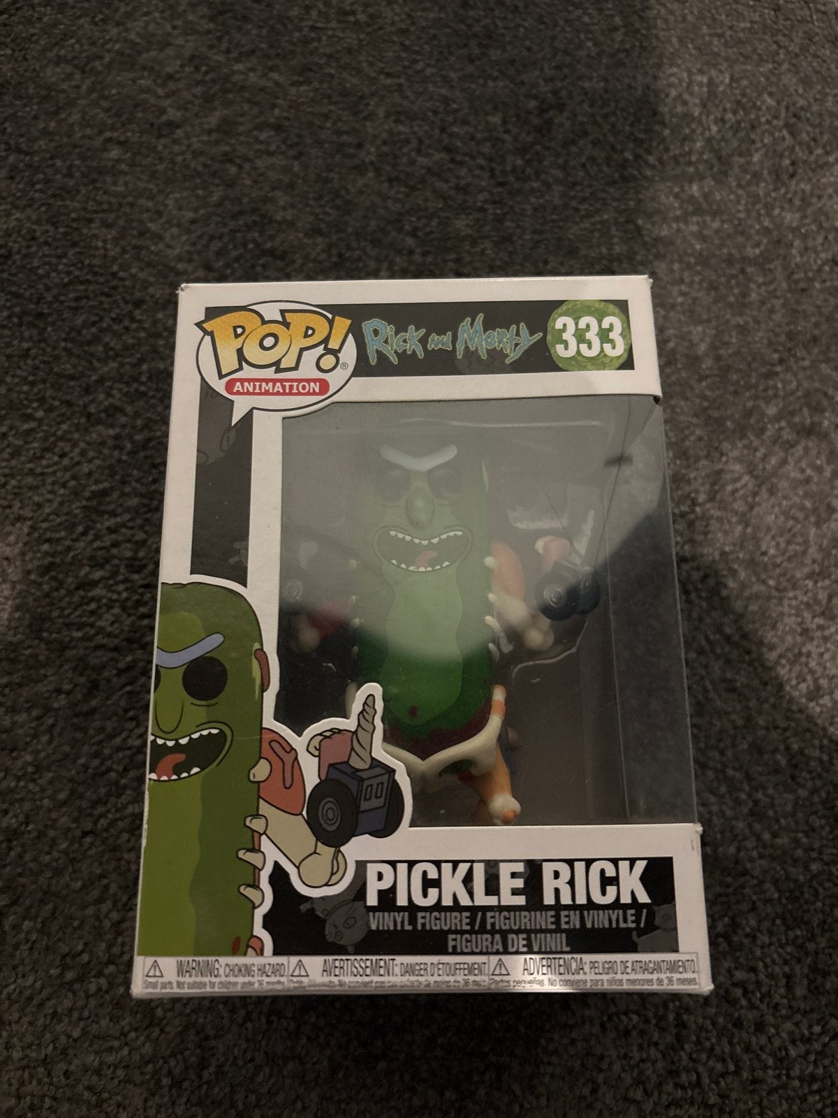Funko Pop! Rick and Morty - Pickle Rick #333, Ophalen of Verzenden, Nieuw