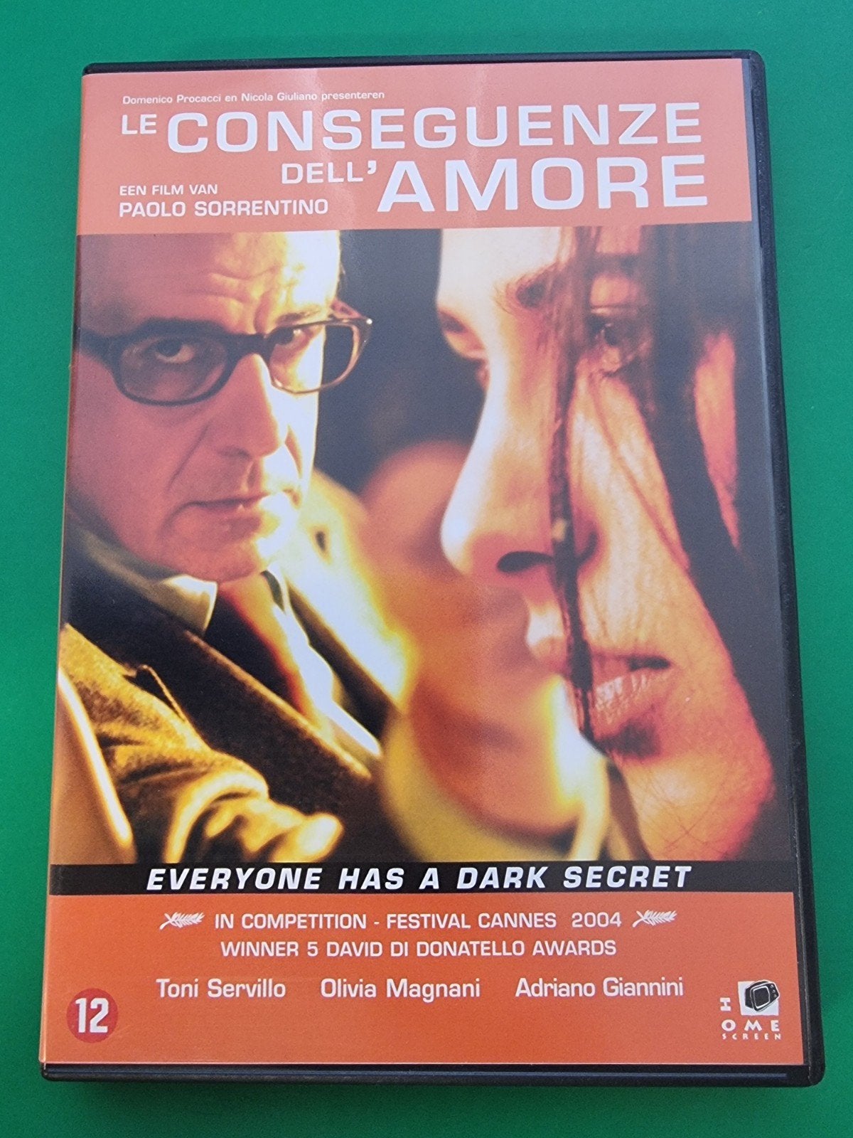 Le Conseguenze dell'Amore - DVD (Paolo Sorrentino), Overige genres, Ophalen of Verzenden, Zo goed als nieuw, Italiaans