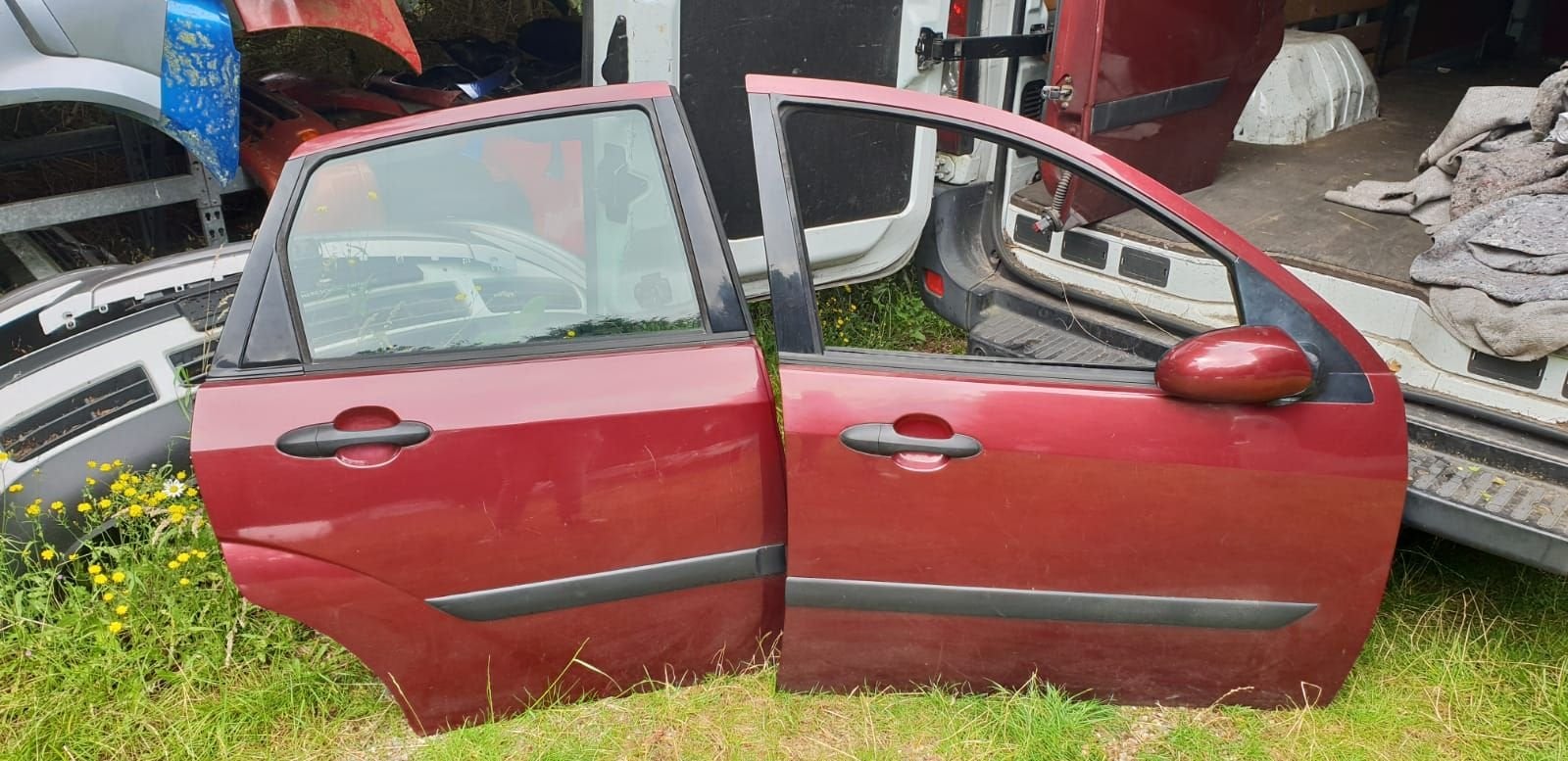 FORD FOCUS HB  MK1  PORTIEREN RV+RA BJ 98 TOT 2005, Gebruikt, -, Deur, -