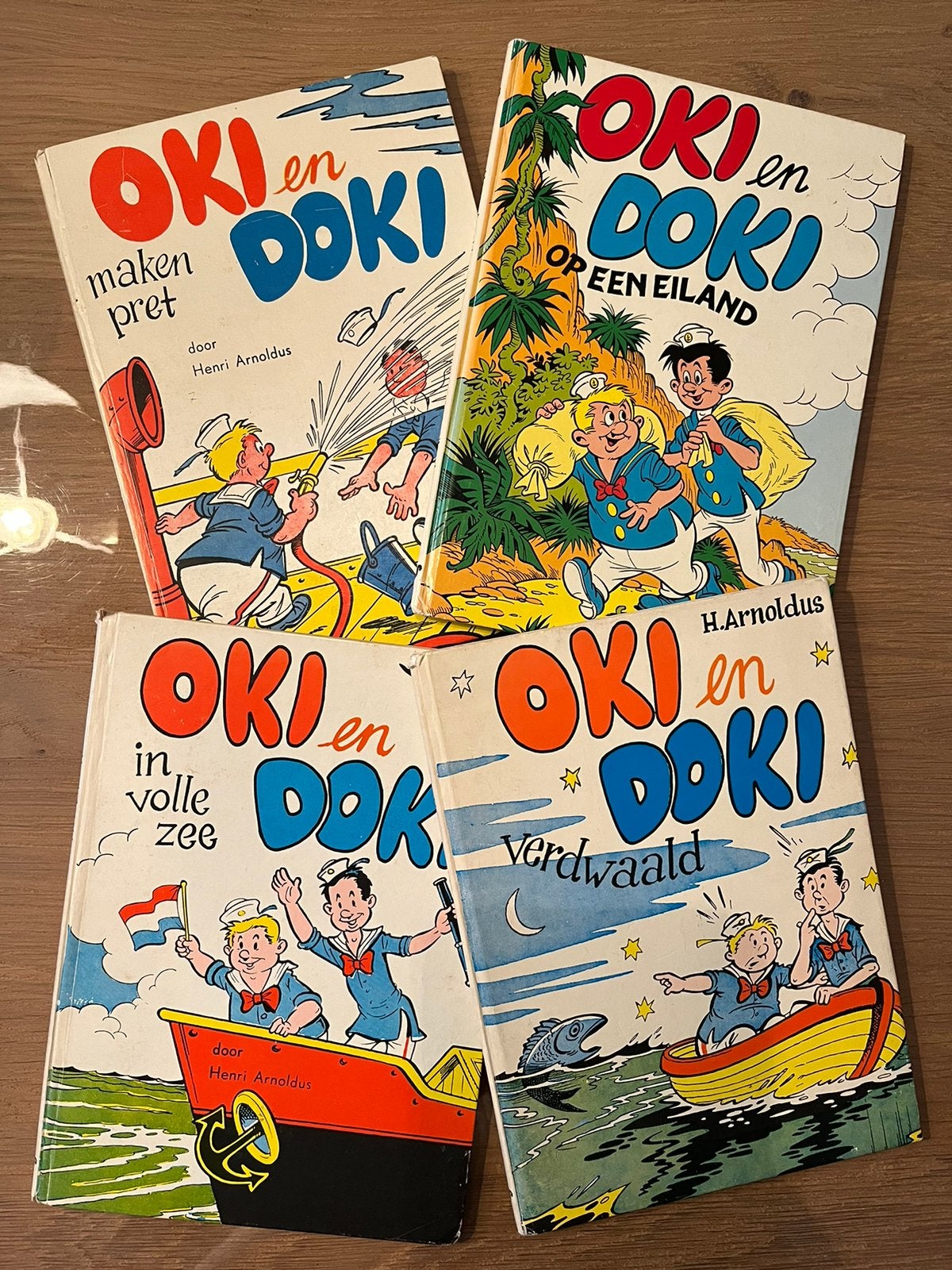 Leuke vintage Oki en Doki boekjes, Boeken, Ophalen of Verzenden, Gelezen
