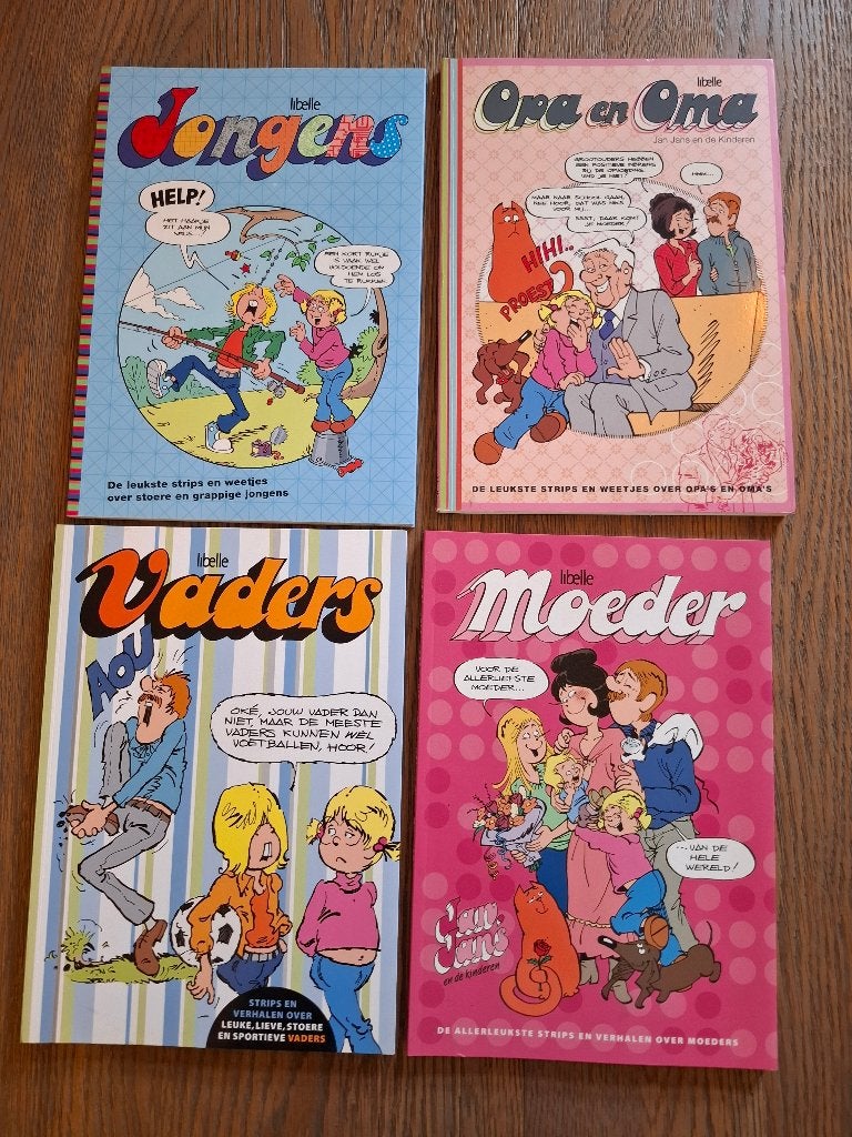 Jan Jans en de kinderen, Zo goed als nieuw, Meerdere stripboeken, Ophalen, Jan Kruis