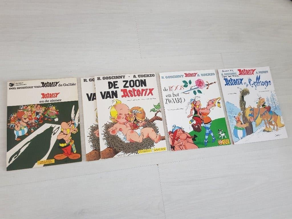 4 x Asterix, Meerdere stripboeken, Ophalen of Verzenden, Gelezen, Goscinny