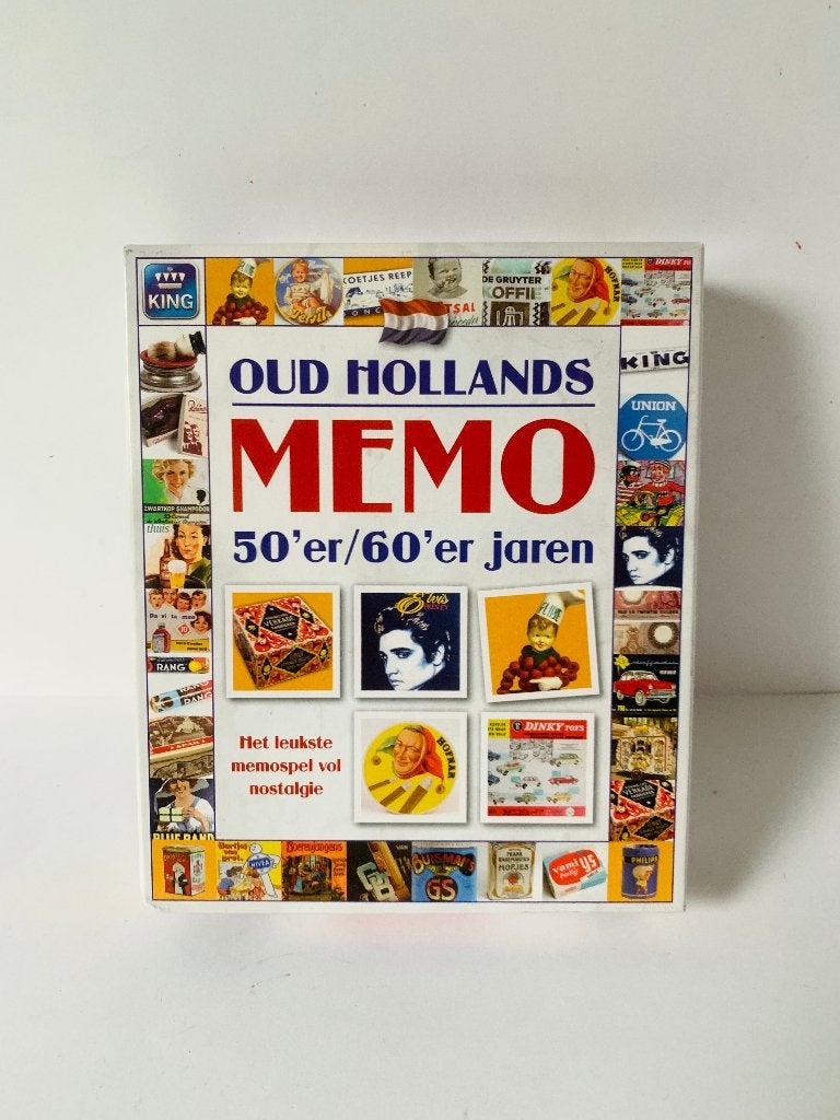Oud Hollands Memo Spel - Jaren '50/'60 Nostalgie, Ophalen of Verzenden, Zo goed als nieuw
