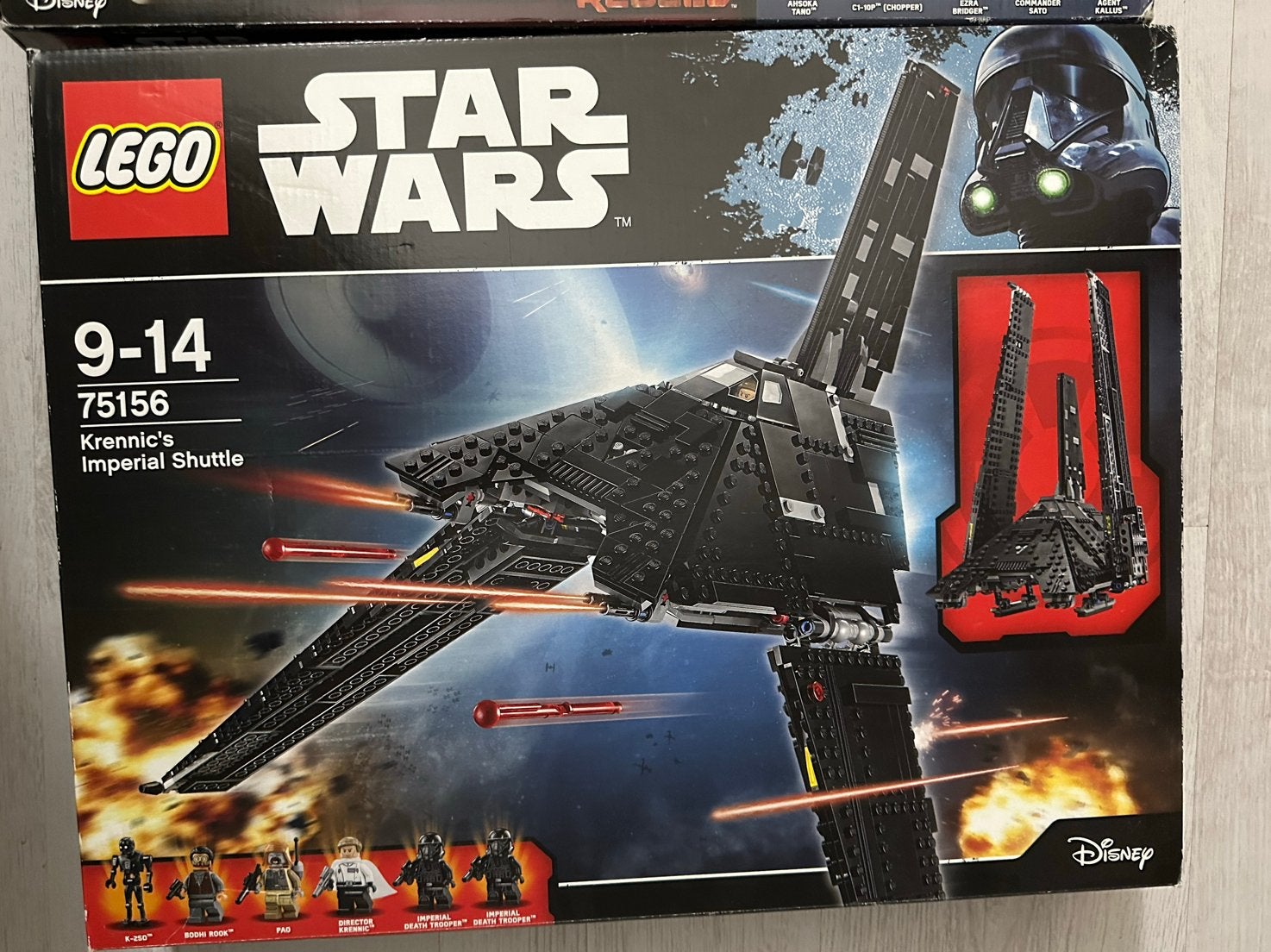 LEGO Star Wars 75156 Krennic's Imperial Shuttle Sealed, Star Wars, Lego, Nieuw, Ophalen of Verzenden