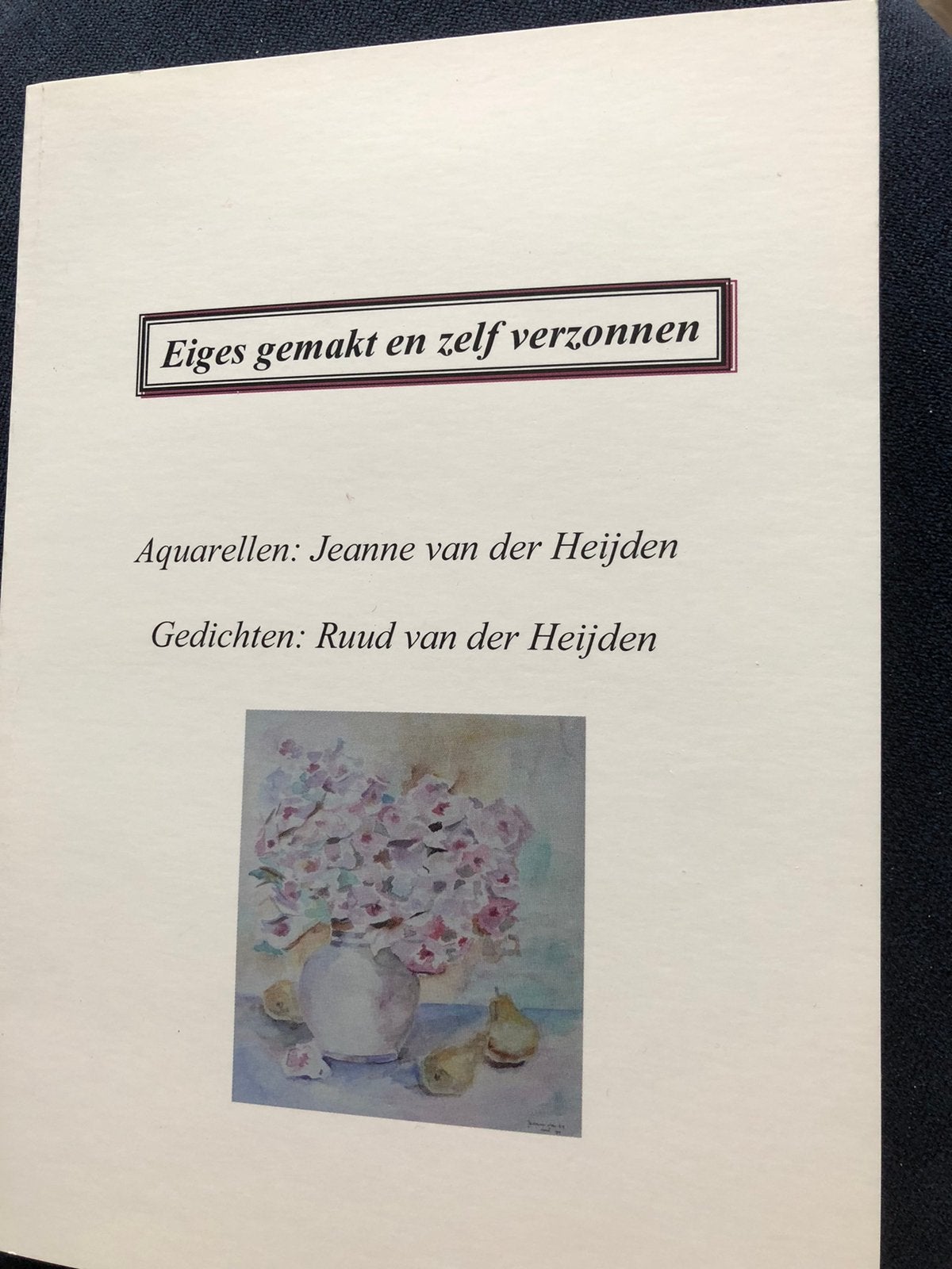 Gedichtenboekje Ruud van der Heijden (in dialect), Ophalen of Verzenden, Zo goed als nieuw