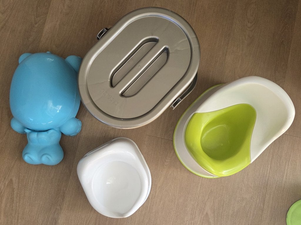 Potjes gratis af te halen, Ophalen, Gebruikt, Luieremmer, Bébé-jou
